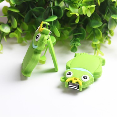 Dulorantocosh Silicone Cartoon Animal Nail Clippers Detachable Nail Scissors Children's Nail Clippers Nail Clipper Manicure Tools
