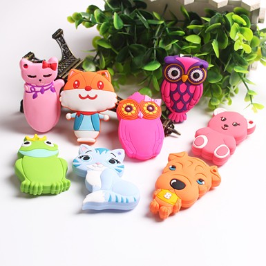 Dulorantocosh Silicone Cartoon Animal Nail Clippers Detachable Nail Scissors Children's Nail Clippers Nail Clipper Manicure Tools