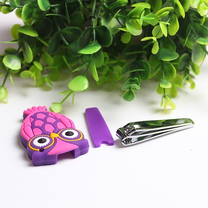 Dulorantocosh Silicone Cartoon Animal Nail Clippers Detachable Nail Scissors Children's Nail Clippers Nail Clipper Manicure Tools
