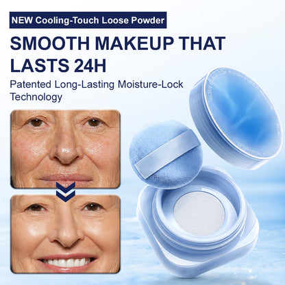 Dulorantocosh® Hydrating Setting Powder – Blur Pores, Lock Makeup & Stay Hydrated All Day