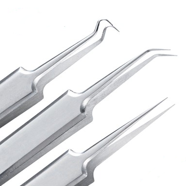 Dulorantocosh Stainless Steel Acne Pimple Cell Extractor Kit Blackhead Removal Tool Tweezer