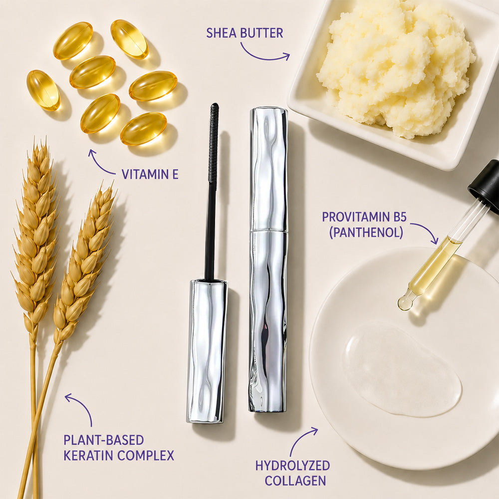 💧Dulorantocosh® Waterproof Fibre Mascara – Volume & Length without Clumping for Dramatic Moments