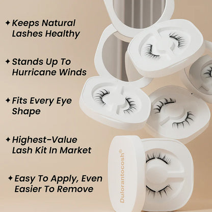 ✨Dulorantocosh® Magnetic Lash Kit🧲 – No Glue Needed, Reusable Lashes for Effortless Beauty