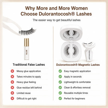 ✨Dulorantocosh® Magnetic Lash Kit🧲 – No Glue Needed, Reusable Lashes for Effortless Beauty
